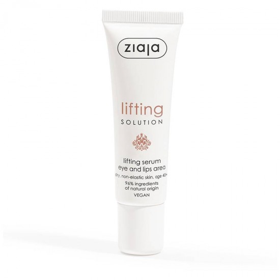 lifting solution 40+ - ziaja - cosmetics - Lifting solution eye & lips serum 30ml COSMETICS